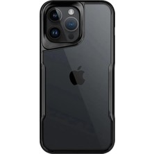 Urfakent Apple iPhone 15 Pro Max Uyumlu Kılıf Boyi Silikon Kapak - Siyah
