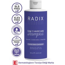 Str Store Radix Tüm Saç Tipleri Için Tuzsuz Günlük Bakım Şampuanı, 400 Ml, Nemlendirici ve Güçlendirici