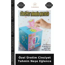Floranova Özel Üretim Cinsiyet Tahmin Neşe Eğlence