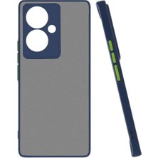 Str Store Vivo ile Uyumlu V29 Lite 5g Kılıf Hux Kapak Lacivert