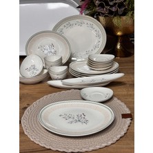 Meri Home Kahvaltı Takımı Lavender 6 Kişilik 25 Parça