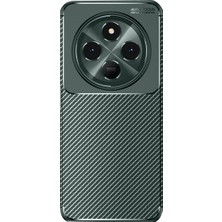 Xiaomi Redmi 14C Kılıf Auto Focus Karbon Kapak - Koyu Yeşil