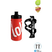 SkyWheel Elite Loli 550 ml Bisiklet, Spor, Outdoor Suluk, Matara + Matara Kafesi