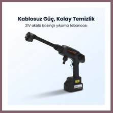 Bezos Kablosuz Basınçlı Yıkama Tabancası | Taşınabilir Oto Yıkama Bzss