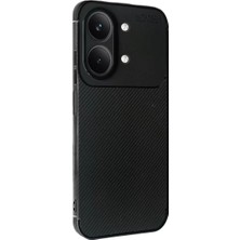 Vivo Y05 Auto Focus Karbon Kapak - Siyah