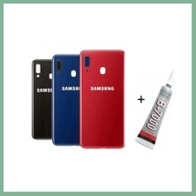 Bşk Virgo Samsung A20 Arka Batarya Pil Kapağı Kırmızı (B7000 BSK2026