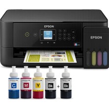Epson Ecotank L3360 Photoink Mürekkepli Bitmeyen Kartuş Sistemli Wi-Fi Çok Fonksiyonlu Yazıcı (1 Siyah Mürekkep Hediyeli)