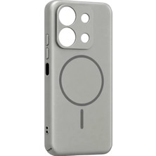 Xiaomi Redmi 15C 4g Mika Pc Magsafe Kapak - Gri