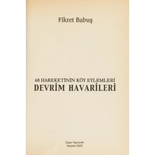 Ozan Yayıncılık 68 Hareketi'nin Köy Eylemleri
