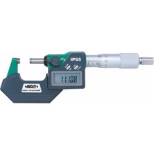 Insize 3108-100A Dijital Mikrometre Üç Tuşlu, IP54 (75-100MM) - 0.001MM