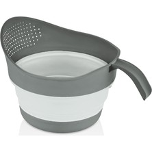 Nuit Concept Katlanır Pirinç Süzgeci Bpa Içermez Katlanabilir Bakliyat Süzgeci L-00984 2250 ml