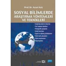 TeknoKapsül Sosyal Bilimlerde Araştırma Yöntemleri ve Teknikleri