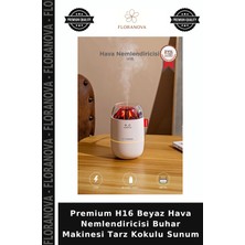 Floranova Premium H16 Beyaz Hava Nemlendiricisi Buhar Makinesi Tarz Kokulu Sunum