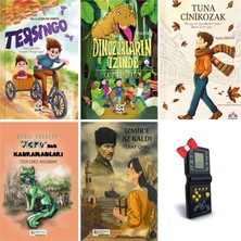 Mor Elma Çocuk Tersingo - Dinozorların Izinde - Tuna Cinikozak - Yeşil Gelecek Yepu'nun Kahramanları - Izmir'e Az Kaldı + Brick Game Tetris Hediye