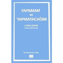 Encore Yapamam ve Yapmayacagim