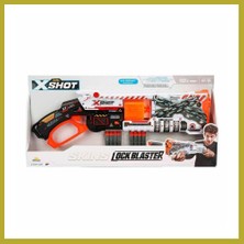 Bezos 36606 X-Shot Skins Lock Blaster 16 Mermili Sünger Dart Atan Silah 56 cm - Bcks
