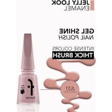 Odea Yüksek Pigmentli ve Parlak Bitişli Jel Görünümlü Oje