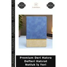 Floranova Premium Deri Hatıra Defteri Hatırat Notluk Iş Yeri