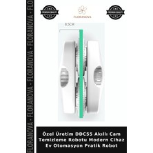 Floranova Özel Üretim DDC55 Akıllı Cam Temizleme Robotu Modern Cihaz Ev Otomasyon Pratik Robot