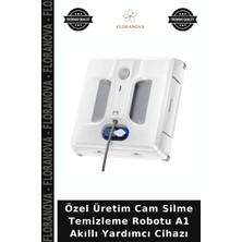 Floranova Özel Üretim Cam Silme Temizleme Robotu A1 Akıllı Yardımcı Cihazı