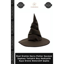 Floranova Özel Üretim Harry Potter Seçmen Şapkası Yetişkin Boy Hediyelik Eşya Ürünü Dekoratif Şapka