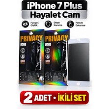 PRIVACY Iphone7 Plus Beyaz Hayalet Cam 2 Adet