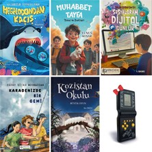 Mor Elma Çocuk Okyanusun Derinliklerinde: Megalodondan Kaçış - Muhabbet Tayfa: Yusuf ve Dostları - Sosyalgram Dijital Günlük - Karadeniz’de Bir Gemi - Kozistan Okulu - Büyük Oyun + Brick Game Tetris Hediye