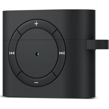 Spigen Airpods 3 ile Uyumlu Kılıf Classic Shuffle Retro Tasarım Kömür Kapak - ASD01992 (Spigen Tr