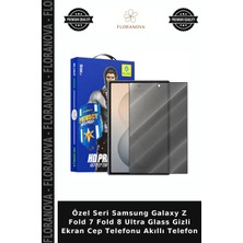 Floranova Özel Seri Samsung Galaxy Z Fold 7 Fold 8 Ultra Glass Gizli Ekran Cep Telefonu Akıllı Telefon