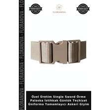 Floranova Özel Üretim Single Sword Örme Palaska Istihkak Günlük Teçhizat Üniforma Tamamlayıcı Askeri Giyim
