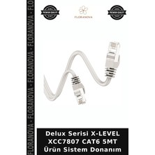 Floranova Delux Serisi X-Level XCC7807 Cat6 5mt Ürün Sistem Donanım
