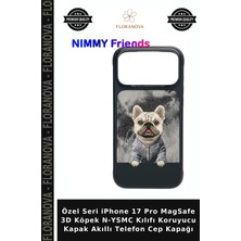 Floranova Özel Seri iPhone 17 Pro Magsafe 3D Köpek N-Ysmc Kılıfı Koruyucu Kapak Akıllı Telefon Cep Kapağı