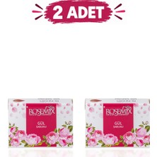 Shopgpt Rosemix - Gül Sabunu Kutulu 90 gr - 2 Adetlik Set