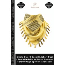 Floranova Single Sword Desenli Askeri Puşi - Poşi Gündelik Kullanım Outdoor Tekstil Doğa Sporları Aksesuarı