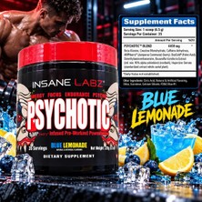 Insane Labz Psychotic Preworkout Blue Lemonade – 35 Servis