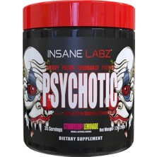 Insane Labz Psychotic Preworkout Strawberry Lemonade – 35 Servis