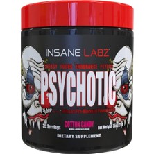 Insane Labz Psychotic Preworkout Cotton Candy – 35 Servis