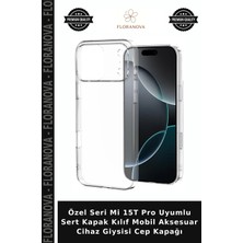 Floranova Özel Seri Mi 15T Pro Uyumlu Sert Kapak Kılıf Mobil Aksesuar Cihaz Giysisi Cep Kapağı