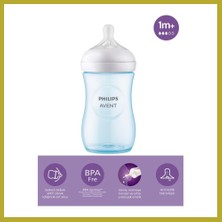 Bezos Doğal Tepkili Natural Response Pp Biberon 260 ml 1+ Ay Mavi · Renk: Mavi Bcks