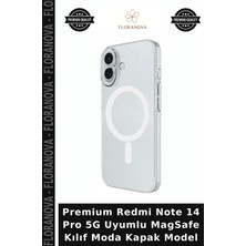 Floranova Premium Redmi Note 14 Pro 5g Uyumlu Magsafe Kılıf Moda Kapak Model