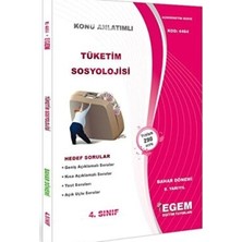TeknoKapsül 4. Sınıf 8. Yarıyıl Konu Anlatımlı Tüketim Sosyolojisi - Kod 4464