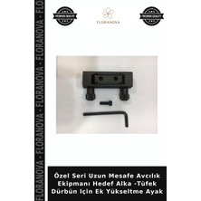 Floranova Özel Seri Uzun Mesafe Avcılık Ekipmanı Hedef Alka -Tüfek Dürbün Için Ek Yükseltme Ayak