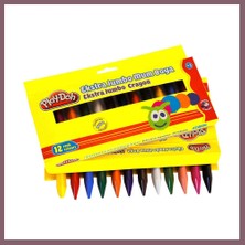 Bezos 12 Renk Extra Büyük Boy Crayon Bzss
