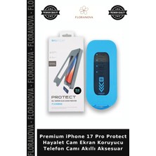Floranova Premium iPhone 17 Pro Protect Hayalet Cam Ekran Koruyucu Telefon Camı Akıllı Aksesuar