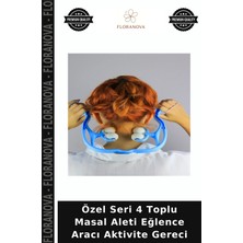 Floranova Özel Seri 4 Toplu Masal Aleti Eğlence Aracı Aktivite Gereci