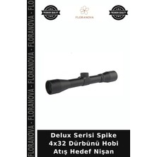 Floranova Delux Serisi Spike 4X32 Dürbünü Hobi Atış Hedef Nişan