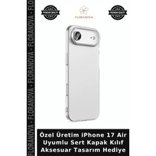 Floranova Özel Üretim iPhone 17 Air Uyumlu Sert Kapak Kılıf Aksesuar Tasarım Hediye