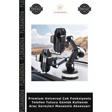 Floranova Premium Universal Çok Fonksiyonlu Telefon Tutucu Günlük Kullanım Araç Gereçleri Masaüstü Aksesuarı