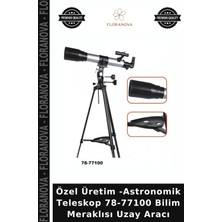 Floranova Özel Üretim -Astronomik Teleskop 78-77100 Bilim Meraklısı Uzay Aracı