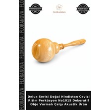 Floranova Delux Serisi Doğal Hindistan Cevizi Ritim Perküsyon NO1015 Dekoratif Obje Vurmalı Çalgı Akustik Ürün